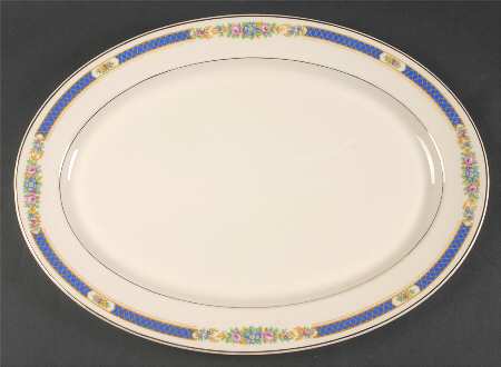 Haddon 16" Oval Serving Platter