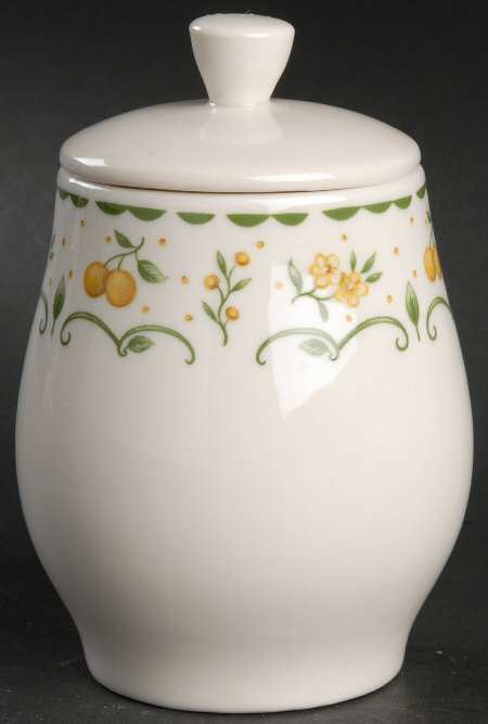 Harvest Gold Sugar Bowl & Lid (Juice Tumbler)