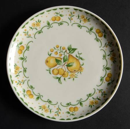 Harvest Gold Bread & Butter Plate
