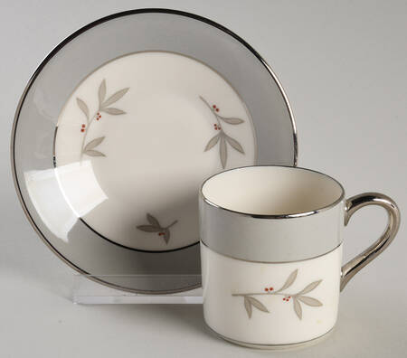 Harmony Flat Demitasse Cup & Saucer Set