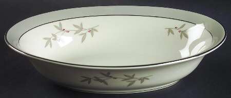 Harmony 10" Oval Vegetable Bowl