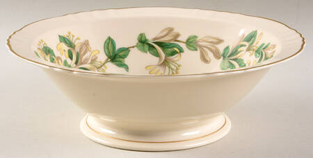 Honeysuckle Round Vegetable No Lid