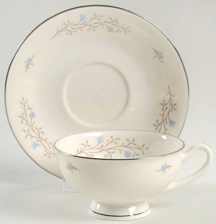 Inspiration Footed Cup & Saucer Set by Syracuse