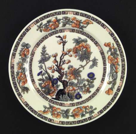 Indian Tree Orange Flowers (Cream) by Syracuse