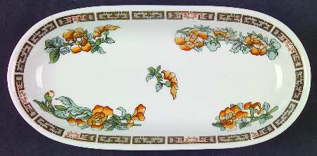 Indian Tree Orange Flowers (White) Relish