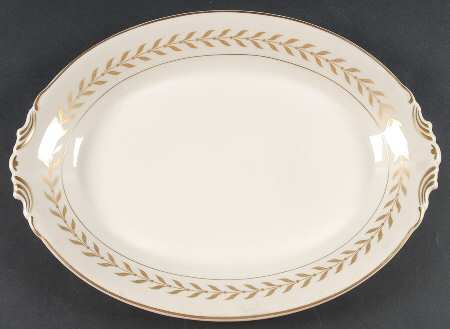 Jefferson 14" Oval Serving Platter by Syracuse