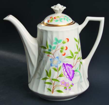 Jewel Tree Coffee Pot & Lid