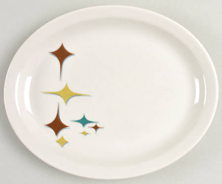 Jubilee (Trend, Stars) 9" Oval Serving Platter