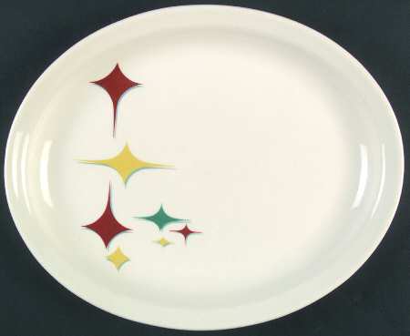 Jubilee (Trend, Stars) 11" Oval Serving Platter