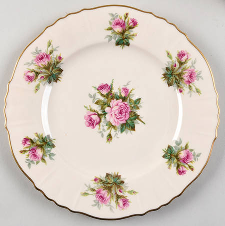 June Rose Salad Plate