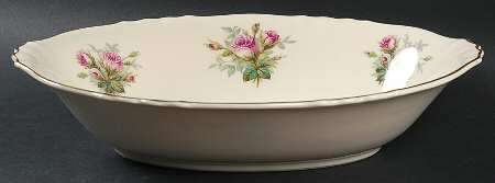 10" Oval Vegetable Bowl