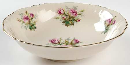 June Rose 9" Round Vegetable Bowl