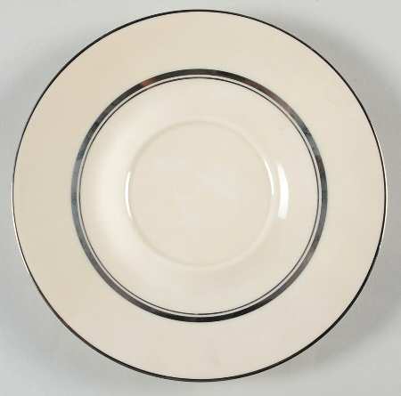 Kent (Platinum Trim) Saucer for Cream Soup Bowl