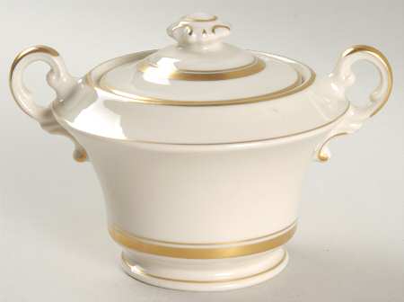 Kent (Gold Trim) Sugar Bowl & Lid