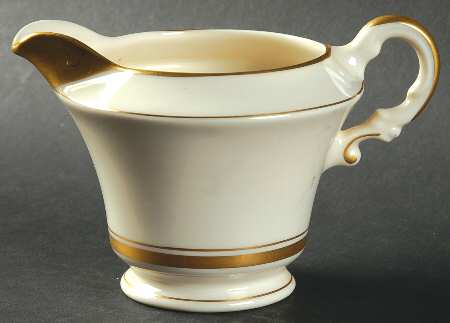 Kent (Gold Trim) Creamer