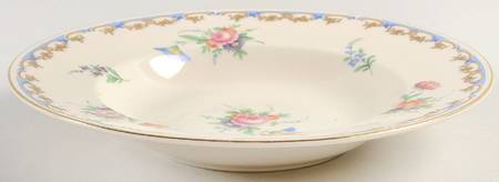 Lady Louise Large Rim Soup Bowl