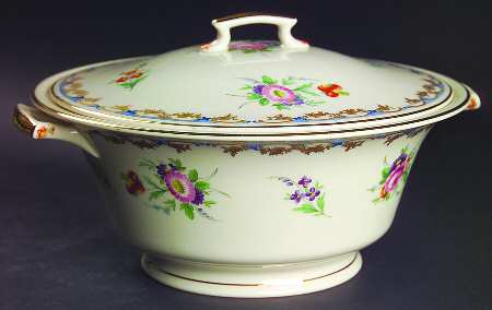 Lady Louise Round Covered Vegetable by Syracuse