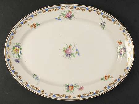 Lady Louise 14" Oval Serving Platter