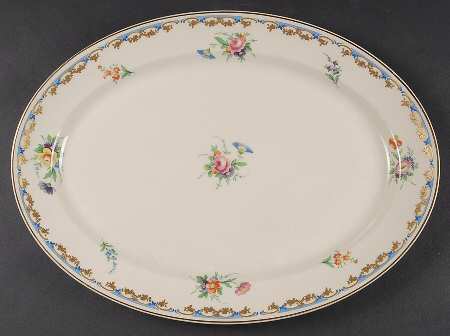 Lady Louise 16" Oval Serving Platter