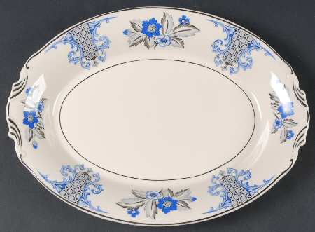 Lady Mary 12" Oval Serving Platter