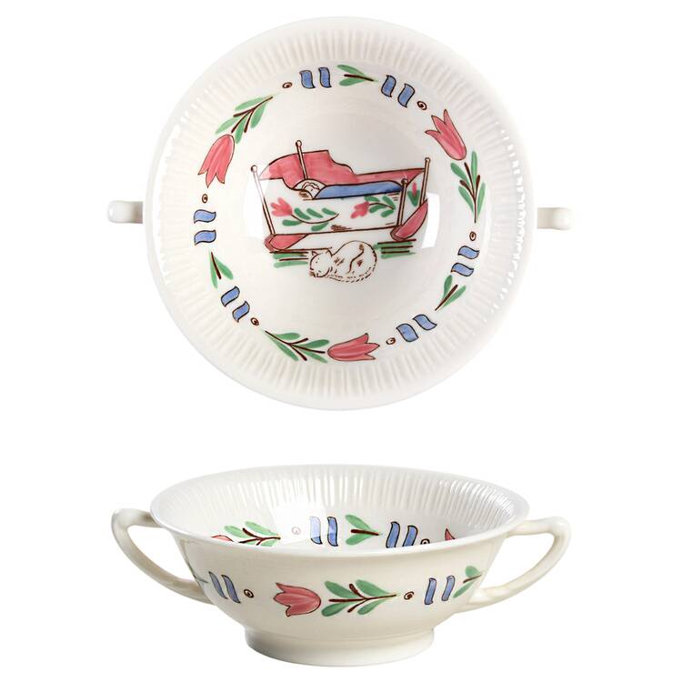 Lancaster Footed Cream Soup Bowl