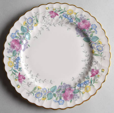 Lilac Rose Salad Plate