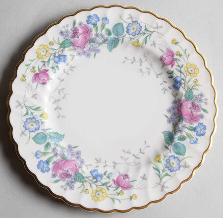 Lilac Rose Bread & Butter Plate