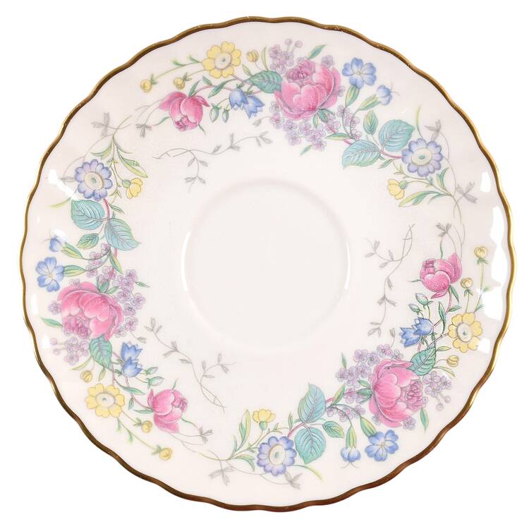 Lilac Rose Saucer