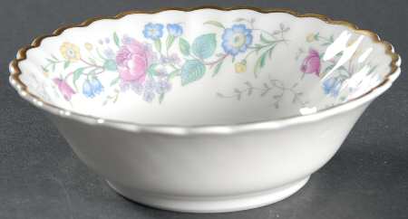 Lilac Rose Fruit/Dessert (Sauce) Bowl