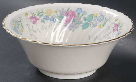 Lilac Rose 7" Round Vegetable Bowl