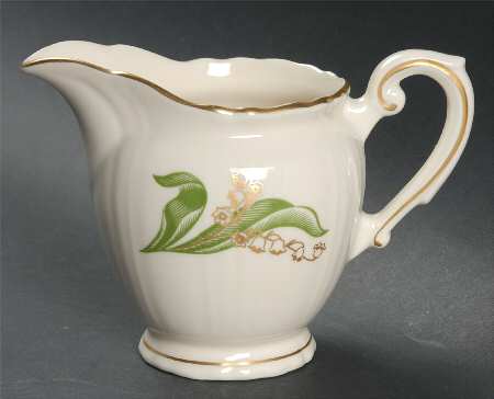 Lily of The Valley (Gold Trim) Creamer