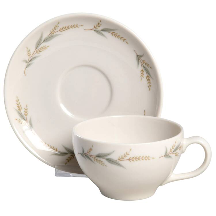 Lynnfield Flat Cup & Saucer Set