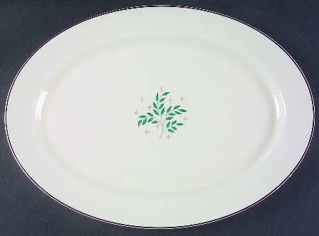 Lyric 16" Oval Serving Platter