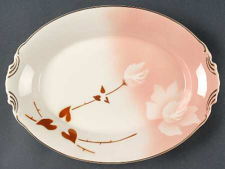 Madam Butterfly 12" Oval Serving Platter