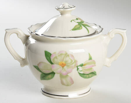 Magnolia Sugar Bowl & Lid
