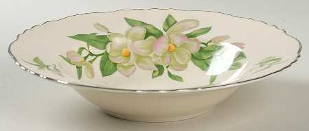 Magnolia Rim Soup Bowl