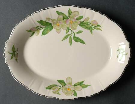 Magnolia 12" Oval Serving Platter
