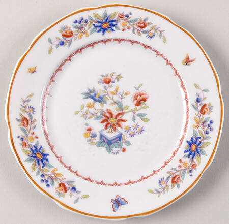 Mandarin Bread & Butter Plate