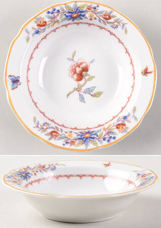 Mandarin Rim Fruit/Dessert (Sauce) Bowl