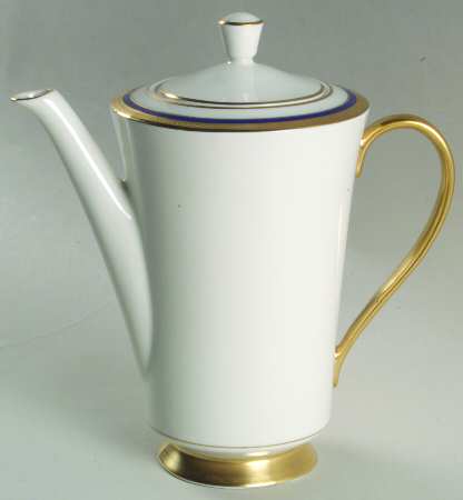 Marlborough Blue Coffee Pot & Lid