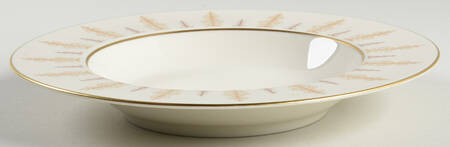Marquesa Gold Rim Soup Bowl