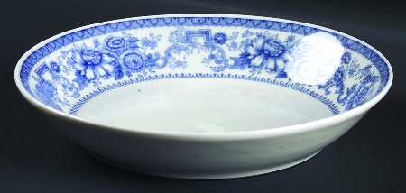 Mayfair Blue Coupe Soup Bowl