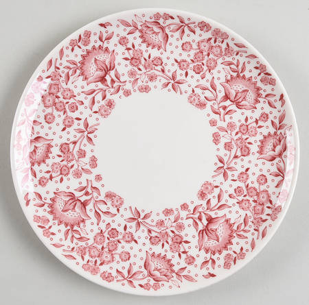 Mayflower Red Salad Plate