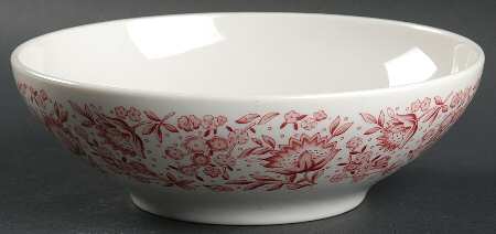 Mayflower Red 8" Round Vegetable Bowl