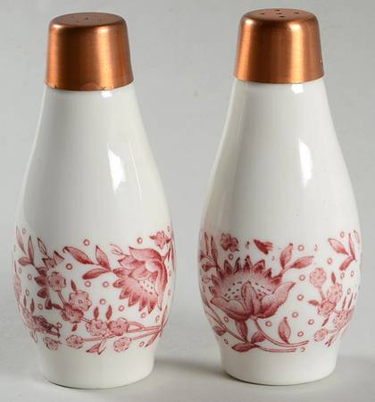 Mayflower Red Salt & Pepper Set