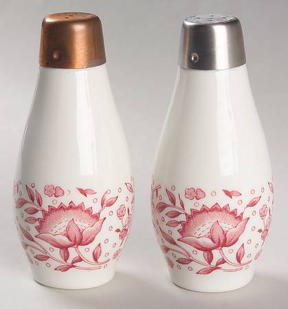 Mayflower Red #2 Salt & Pepper Set