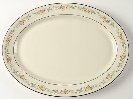 Melodie 14" Oval Serving Platter