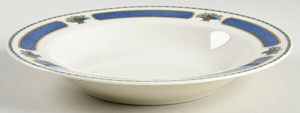 Meridale (Ivory Background) Rim Soup Bowl