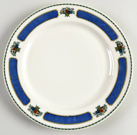 Meridale (Ivory Background) Luncheon Plate