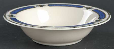 Meridale (Ivory Background) Rim Cereal Bowl